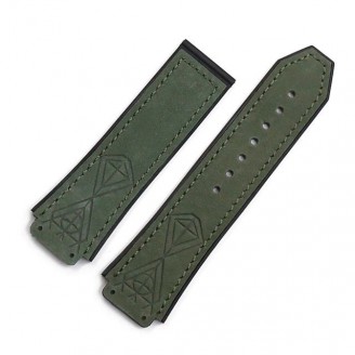 Leather Strap Cube 6501100 Green